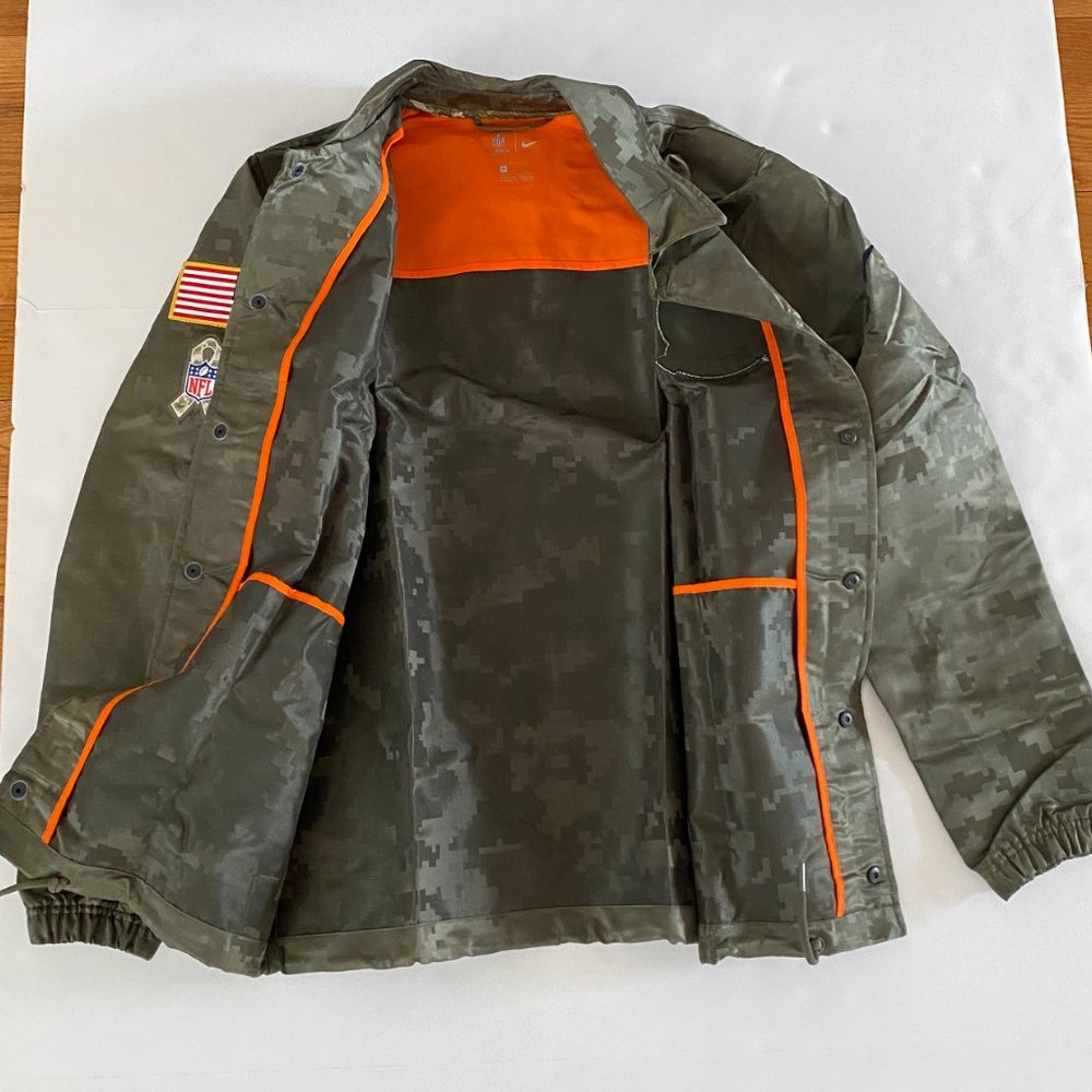 Tennessee Titans NFL Salute to Service Camo Snap Up Lightweight Jacket Men M NWT - Picture 4 of 12